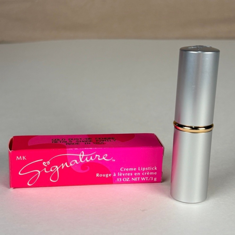 NEW Mary Kay GOLD DUST MK Signature Creme Lipstick 0.13 oz NOS 2311